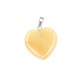 Stone heart pendant 20