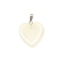 Stone heart pendant 23