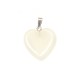 Stone heart pendant 23