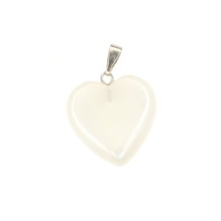 Stone heart pendant 25