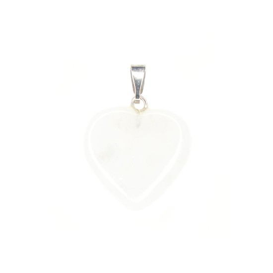 Stone heart pendant 29