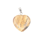Stone Heart Pendant 3 Stone Heart Pendant 3
