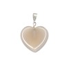 Stone heart pendant 31