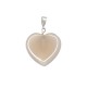 Stone heart pendant 31