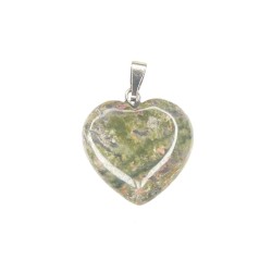 Stone heart pendant 32