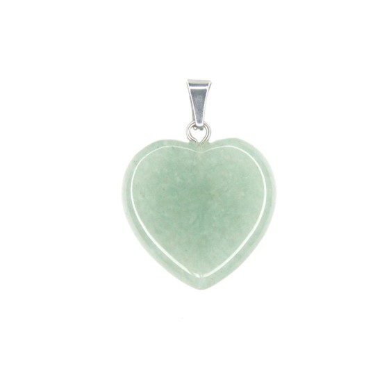 Stone heart pendant 33