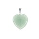 Stone heart pendant 33