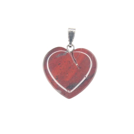 Stone heart pendant 34