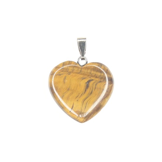 Stone heart pendant 36