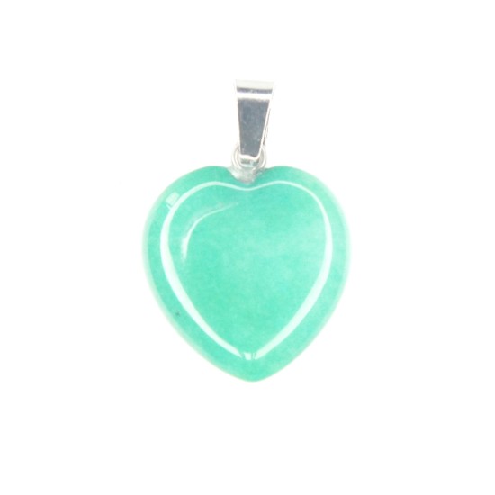 Stone heart pendant 38