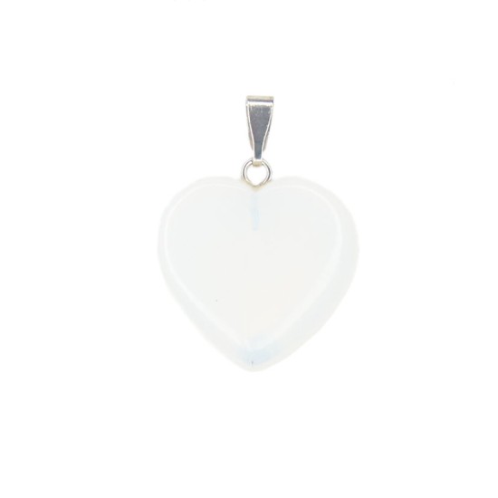 Stone heart pendant 4