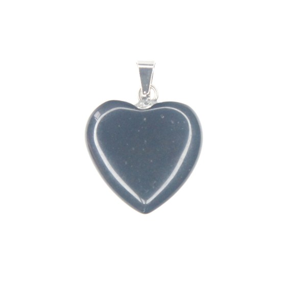 Stone heart pendant 42