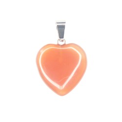 Stone heart pendant 45