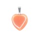 Stone heart pendant 45