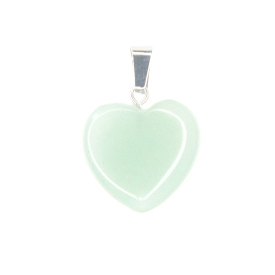 Stone heart pendant 48