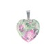 Stone heart pendant 49