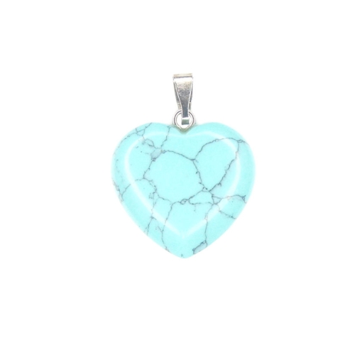 Stone Heart Pendant 5