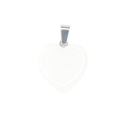 Stone heart pendant 50