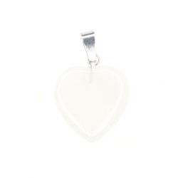 Stone heart pendant 56