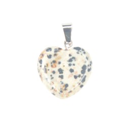 Stone heart pendant 57