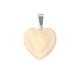 Stone heart pendant 59