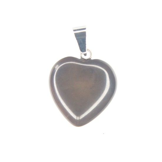 Stone heart pendant 62