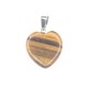 Stone heart pendant 63