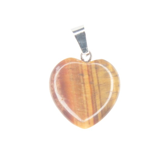 Stone heart pendant 72