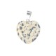 Stone heart pendant 82