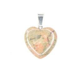 Stone heart pendant 84