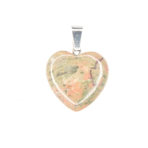 Stone heart pendant 84