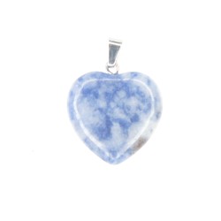 Stone heart pendant 85