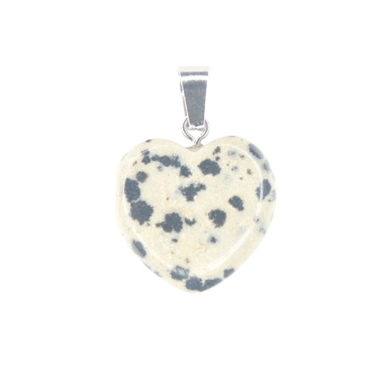 Stone heart pendant 87