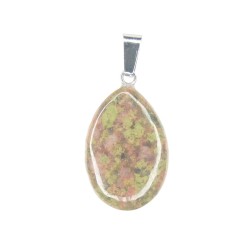 Stone waterdrop pendant 1