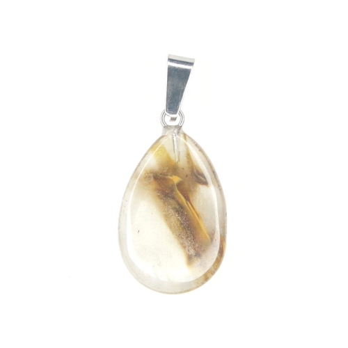 Stone Teardrop Pendant 2