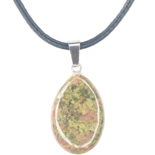 Stone Teardrop Pendant 10