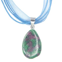 Stone waterdrop pendant 1