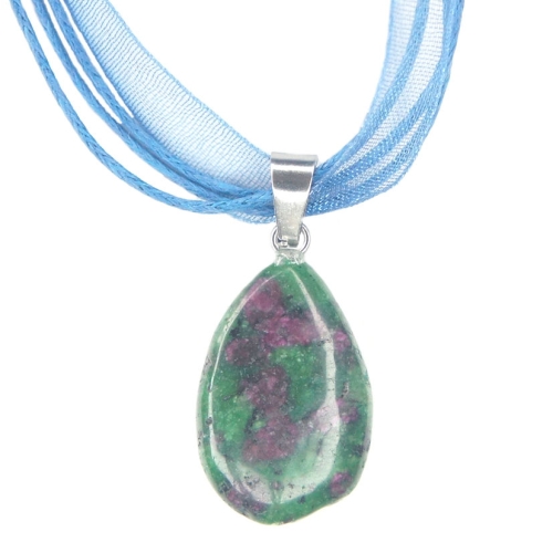 Stone Teardrop Pendant 1