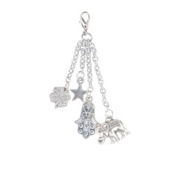 Elephant charm dangle