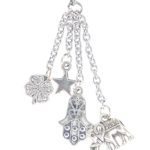Elephant charm dangle