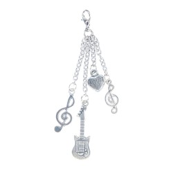 Music charm dangle