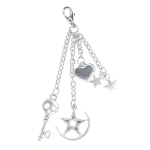 Skull And Star Charm Dangle