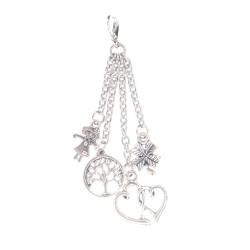 Tree charm dangle