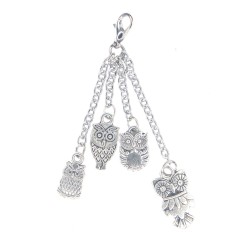 Owl charm dangle