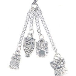 Owl charm dangle