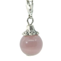 Damson glass ball dangle