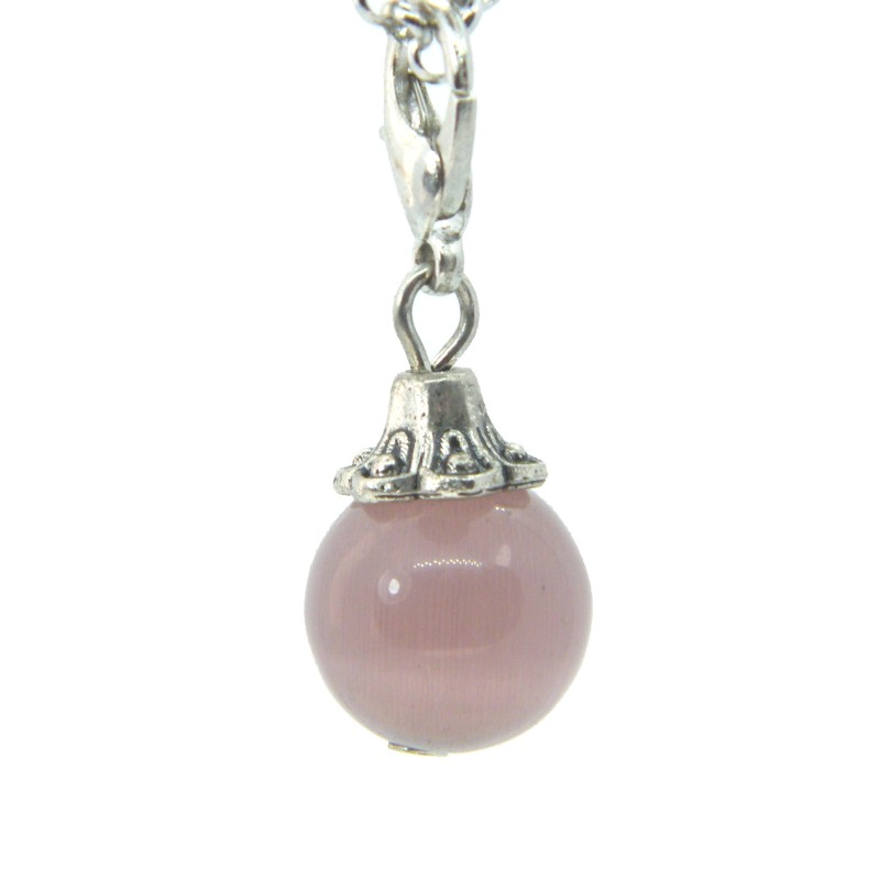 Damson Glass Ball Dangle