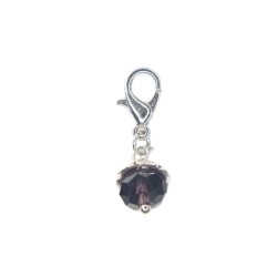Dark Purple crystal dangle