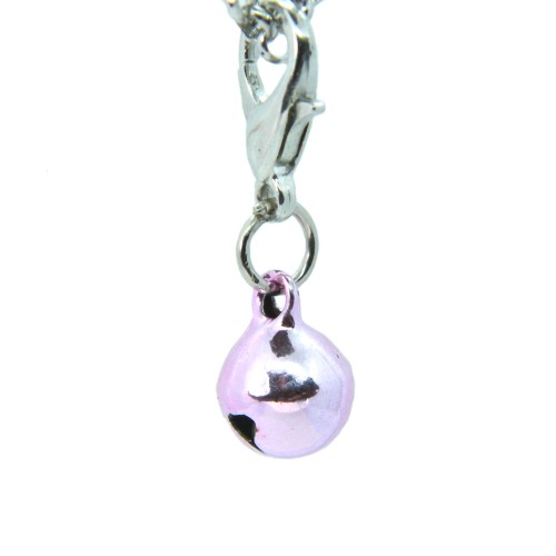 Light Pink Metallic Bell Dangle Light Pink Metallic Bell Dangle
