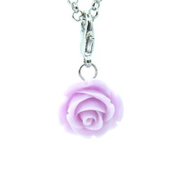Lilac rose dangle